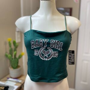 Faded Rose Green Tank top size large